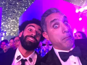 Salah and Youssef (Photo: Egypt Independent)