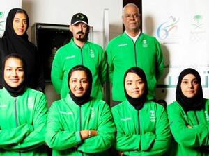 Saudi bowling women team at the 6th GCC women tournament in Kuwait. (Photo/Supplied)