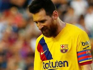 سقوط مفاجىء لبرشلونة أمام ليفانتي