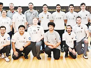 Participants of the WBT-PBA 13th Kuwait International Open 2019.
