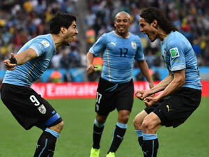 صورة أرشيفية لكافاني وسواريز