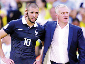 صورة أرشيفية لديشامب وبنزيمة