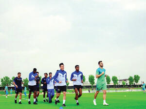 جانب من التدريبات