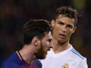 صورة أرشيفية لرونالدو وميسي
