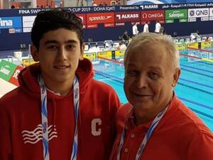 “I am lucky to have Ivan Proskura, the Olympic coach, who helped me to train hard all these years to reach this level,” said Marvarov Mirjavohir. Photo: Supplied