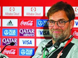 Liverpool FC coach Jurgen Klopp at a press conference (Photo: Gulf Times)