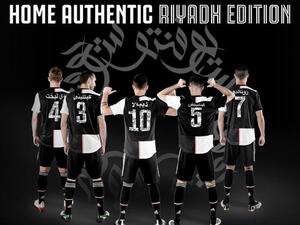 Juventus players will wear specially-designed jersey's for the Riyadh-hosted Super Cup. (Juventus official site)
