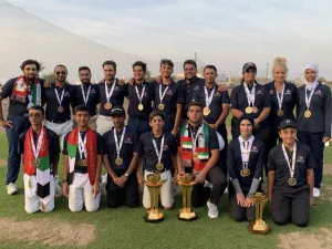 Members of the UAE national golf team. - (Supplied photo)