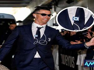 رونالدو يستخدم آيبود شافل