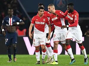 تعادل مثير لموناكو مع باريس سان جيرمان