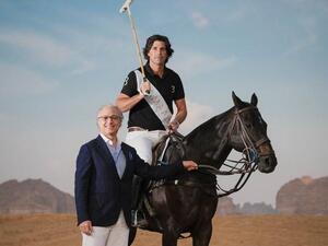 AMAALA Chief Executive Officer Nicholas Naples pictured with polo superstar Ignacio ‘Nacho’ Figueras. — Courtesy photo