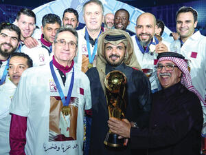 اليد العنابية تقبض على الكأس الآسيوية