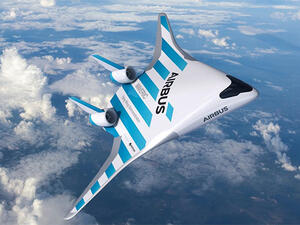Airbus Reveals New Blended Wing Aircraft at Singapore Airshow