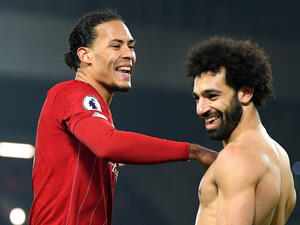 صلاح وفان دايك