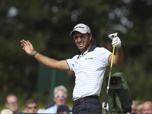 Edoardo Molinari of Italy in action at the Open Championship at Royal Liverpool golf club, Hoylake, England, in 2014. (AP Photo)