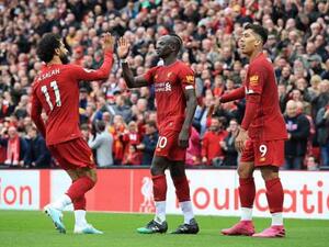 ثلاثي هجوم ليفربول صلاح وماني وفيرمينو