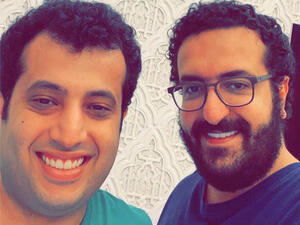 Turki Al-Shaikh (left) and Saud Al-Suwailem. (Supplied photo)