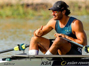 Husein Alireza has continued to train through the coronavirus pandemic. (Photo: Supplied)