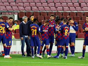 برشلونة يقترب من حسم اللقب