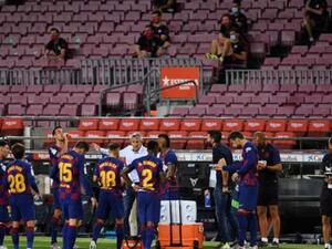 الغيابات تؤثر على حظوظ برشلونة أمام نابولي