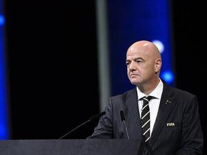 Gianni Infantino offers condolences to Lebanon following devastating blast in Beirut (Photo: AA)