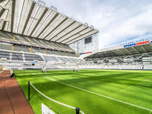 Inside the Sports Direct Arena (St. James Park Stadium), the home of Newcastle United FC. (Photo: Shutterstock)