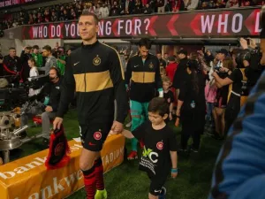 Western Sydney Wanderers captain Mitchell Duke has scored 11 goals in the 2019-20 A-League. (Photo: Facebook)