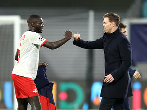 مدرب لايبتزيغ يوليان ناغلسمان ودايو أوباميكانو