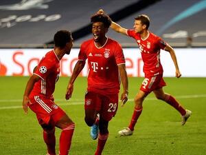 Kingsley Coman's header brings victory for German giants against France's Paris Saint-Germain in Lisbon (Photo: AA)