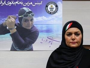 Elham Asghari (Photo: Tehran Times)