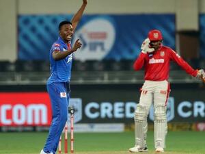 Kagiso Rabada took two wickets in the Super Over (Photo: IPL)