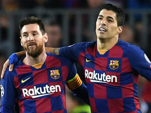 سواريز وميسي