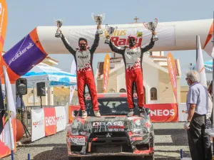 Kuwaiti rrace driver Mishari Al-Thifeeri (Photo: KUNA)