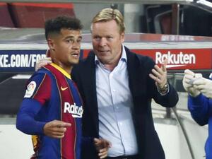 كومان يعتمد على كوتينيو