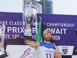 Kuwait's Aquabike racer Yusuf Abdulrazzeq (Photo: KUNA)