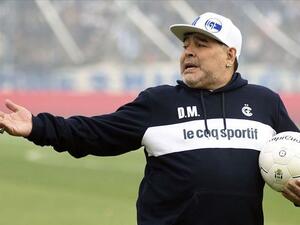 Maradona helped Argentinian national football team bring home 1986 World Cup (Photo: AA)