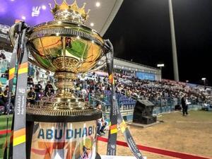 The Abu Dhabi T10 trophy. (Supplied picture)