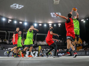 Riga were the ones left standing among the deadly dozen as they won the FIBA 3X3 World Tour Jeddah Final 2020. (Photo: Supplied)