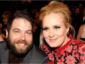 أديل وزوجها سيمون كوينكي