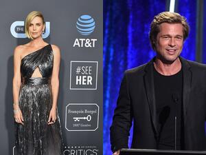 براد بيت وتشارليز ثيرون