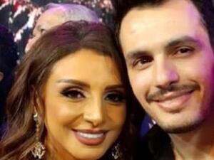 أنغام و زوجها يؤديان مناسك العمرة