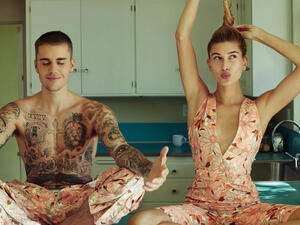 Hailey and Justin Bieber 