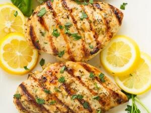 الدجاج بالزبدة والليمون