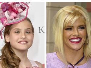 آنا نيكول سميث وابنتها دانيلين بيركهيد