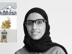 رسامة الكاريكاتير البحرينية سارة قائد.