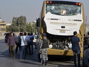 A bomb blast hit a tourist bus wounding at least 17 people, including South Africans, in the latest blow to the country's tourism industry. (AFP/ File)
