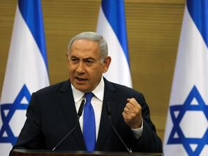 Israeli Prime Minister Benjamin Netanyahu speaks at the Knesset (Israeli Parliament) in Jerusalem on May 27, 2019. Israel's parliament today took a first step toward holding new elections. (AFP/ File Photo)
