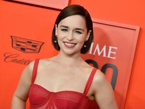 British actress Emilia Clarke. (AFP/File / ANGELA WEISS )