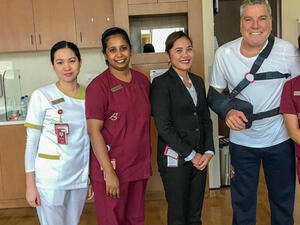 Ali Jabir was silent about the nature of his illness Source alimouinjaber Instagram