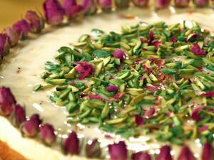 وصفة البسبوسة بالزعفران